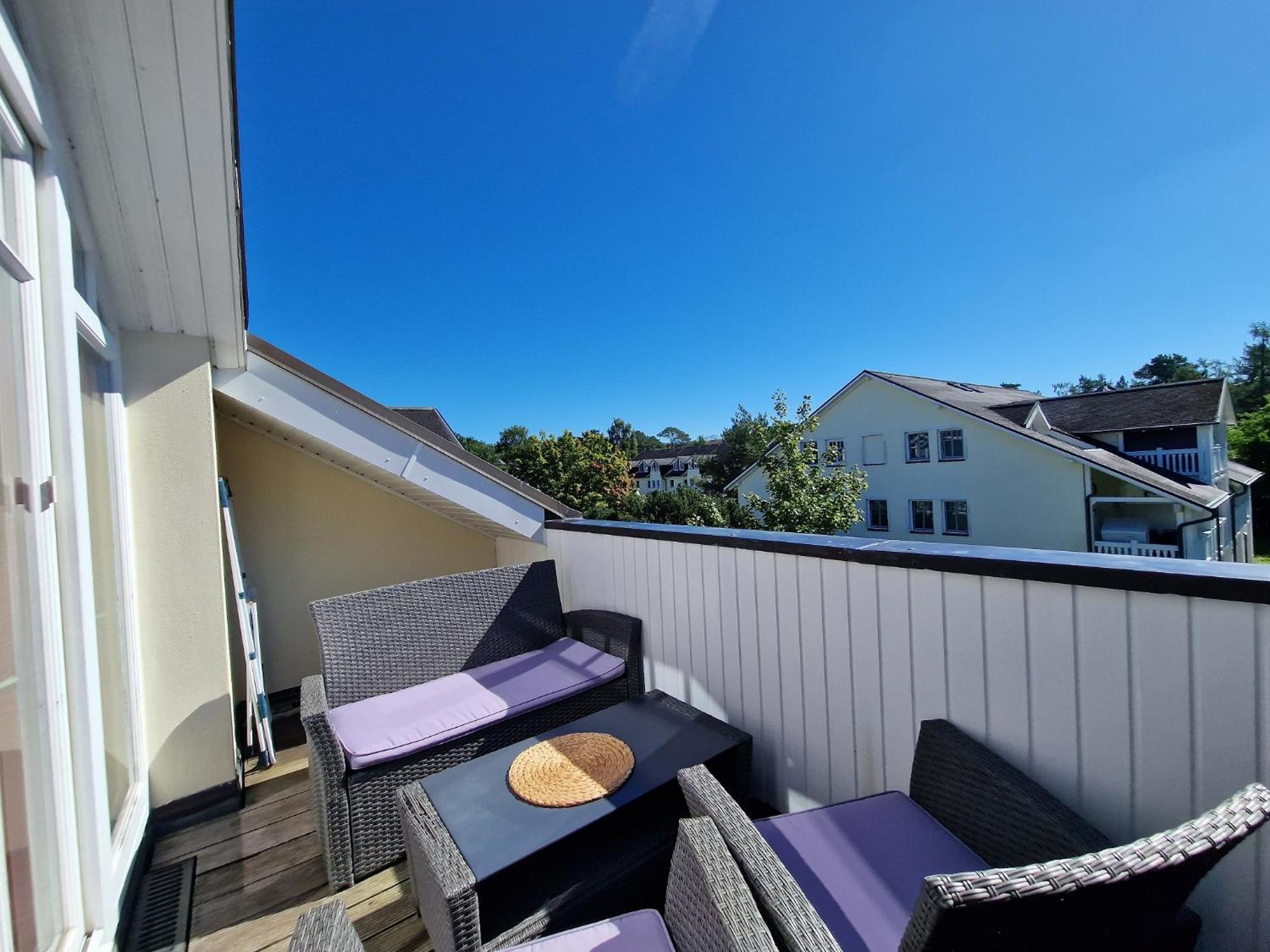 Duenenpark Binz - Komfortplus Ferienwohnung Mit 1 Schlafzimmer Und Balkon Im Dachgeschoss 231 Екстериор снимка